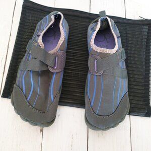 OP Water Shoes Sz Small/5-6, EU 36-37.5 Non-Slip Aqua Socks + Mesh Bag Beach Poo